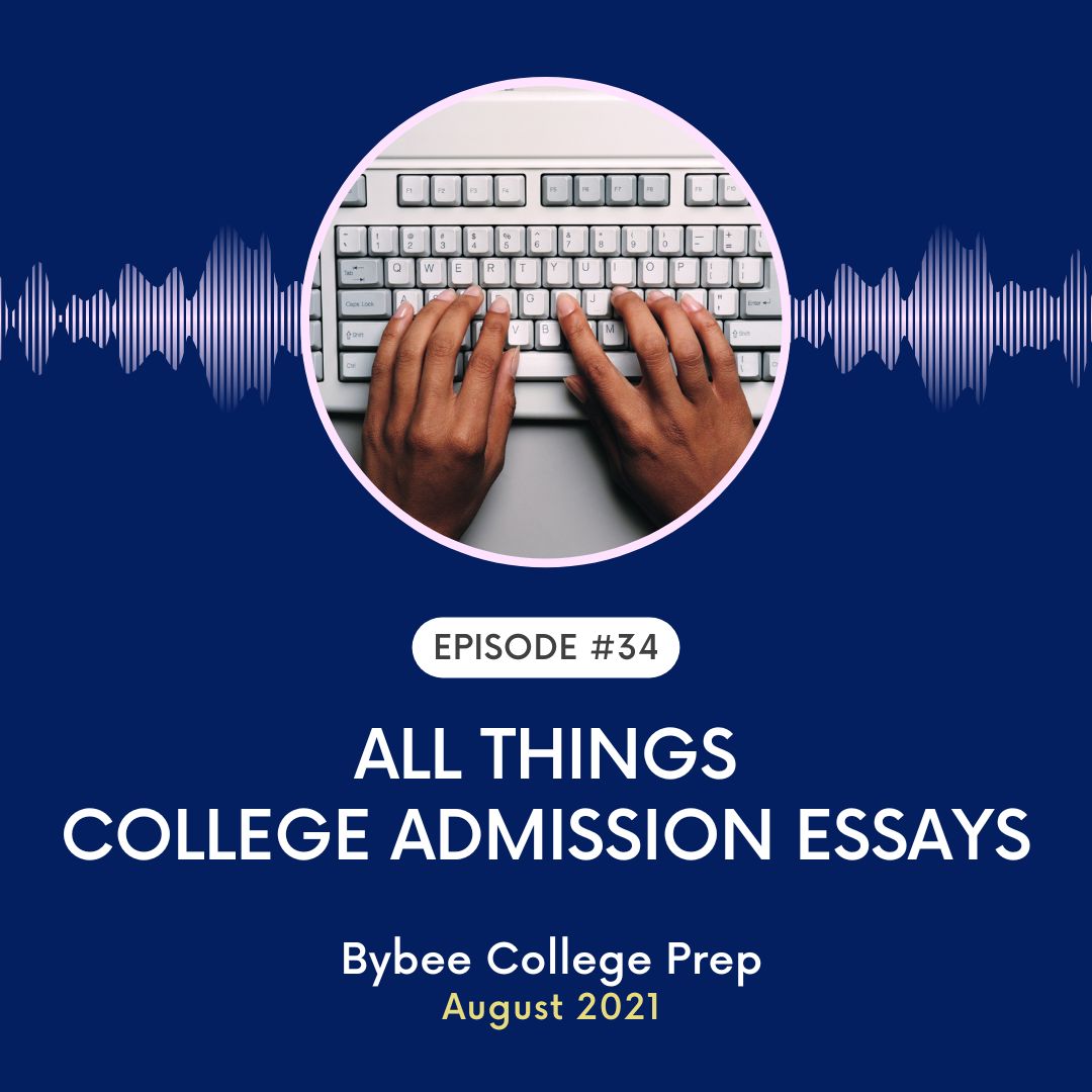 Essay Coach Julia Byrd joins Shane Bybee on the "Let's Talk College" podcast to talk strategies for college admission essays.
