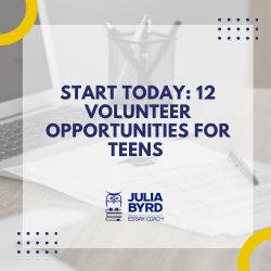 Blog: Start today: 12 volunteer opportunities for teens