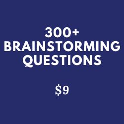 300+ brainstorming questions PDF download