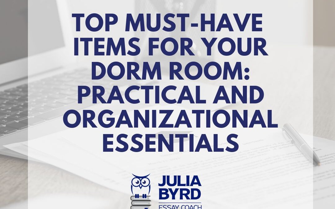 Top Must-Have Items for Your Dorm Room: Practical and Organizational Essentials