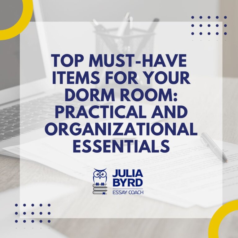 Top Must-Have Items for Your Dorm Room: Practical and Organizational Essentials