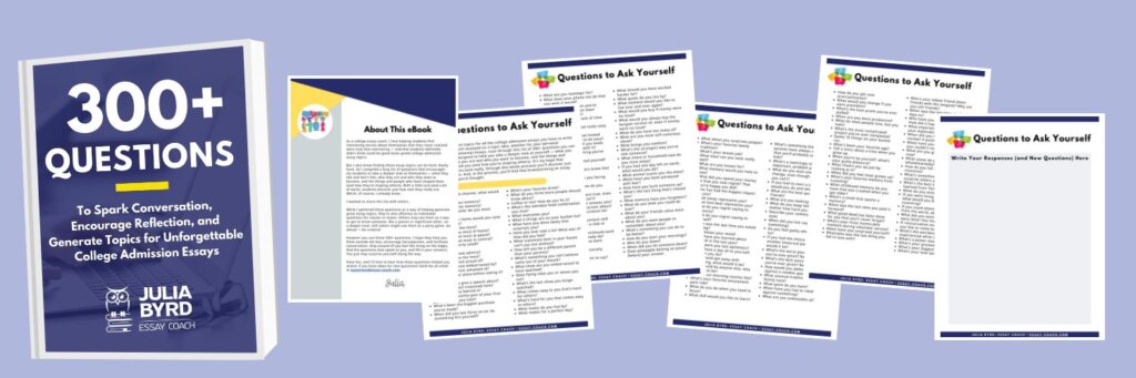 Get my 12-page PDF of more than 300 questions to inspire your writing.