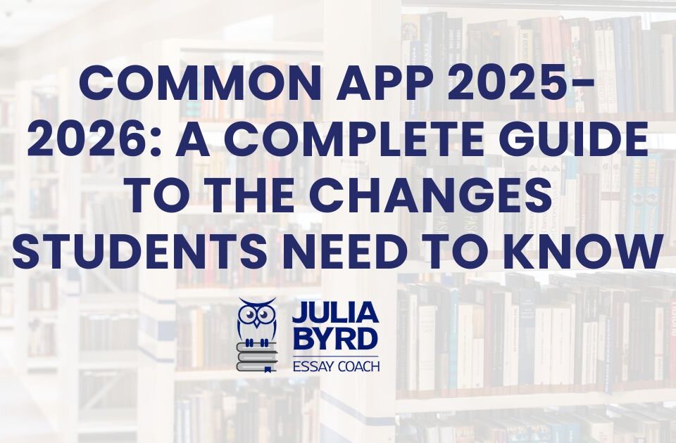 Common App 2025-2026 A Complete Guide to the Changes Students Need to Know